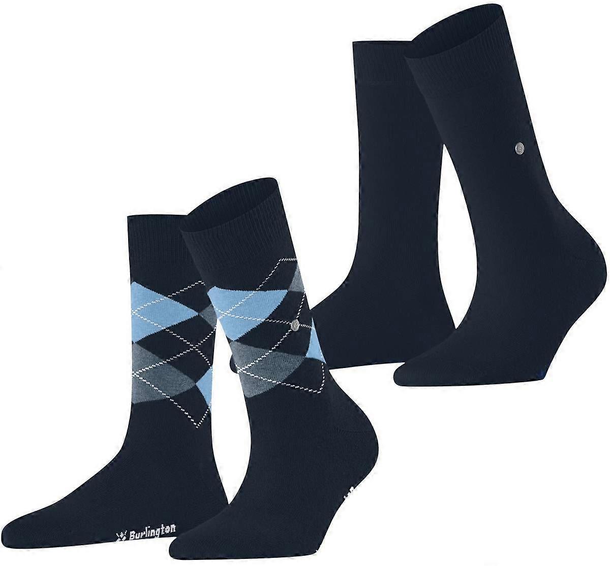 Burlington Everyday Mix 2-Pack Socks - Plum