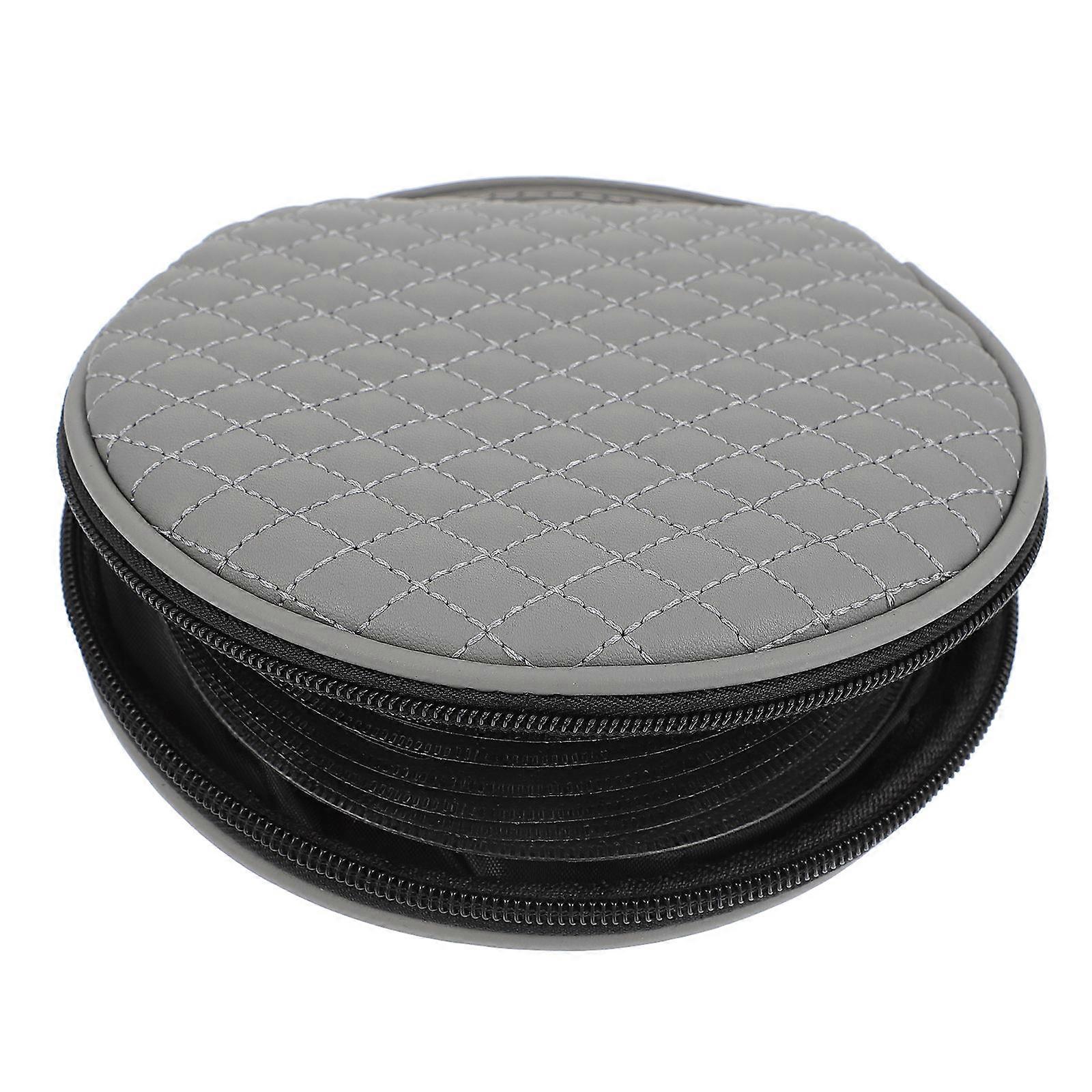 1pc Stylish Car CD Bag Delicate CD Storage Bag Practical CD Storage Case