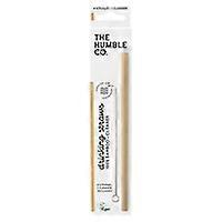 Bamboo straws with bottle brush 4 units
