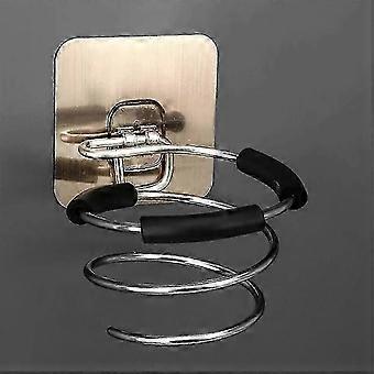 Self Adhesive Hair Dryer Holder, Wall Mounted, Bathroom Hair Blow Dryer Rack, Organizer