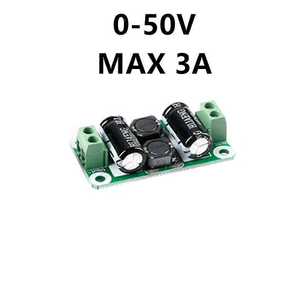 DC Power Filter Board 0-50V 2A/3A/4A Class D Power Amplifier Module Interference Suppression Board EMI Suppression Board