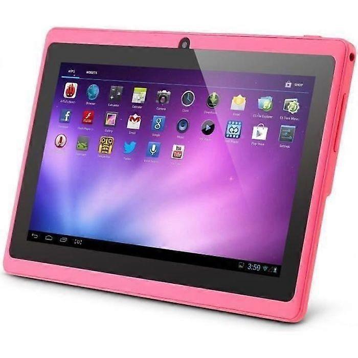 Pink 7" HD 8GB touchscreen tablet til børn