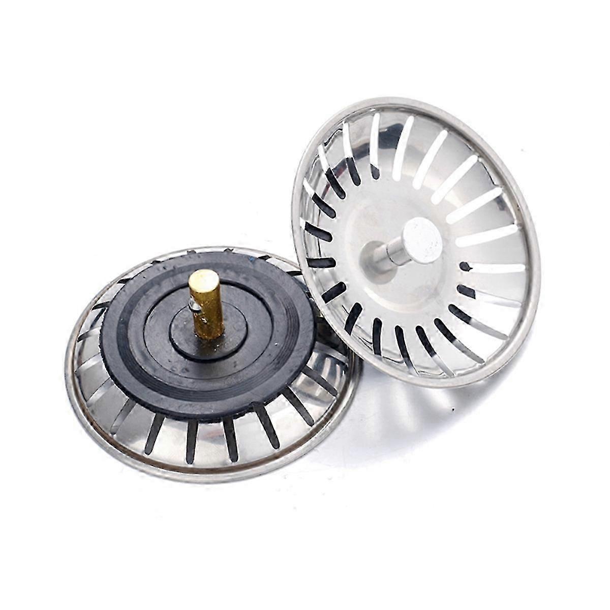2Pcs Sink Drain Strainer Kitchen Sink Drain Strainer Ultimate Solution for Long-Lasting Stainless