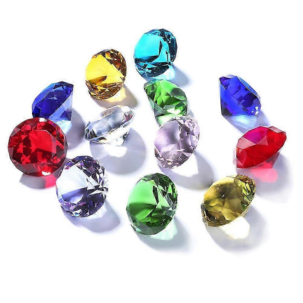 Green Crystal Artificial Diamond Decorations for Wedding, 2Pcs
