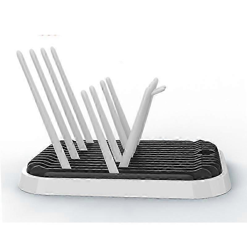 Multi-Function Rack Baby Bottle Rack Draining Tray-White