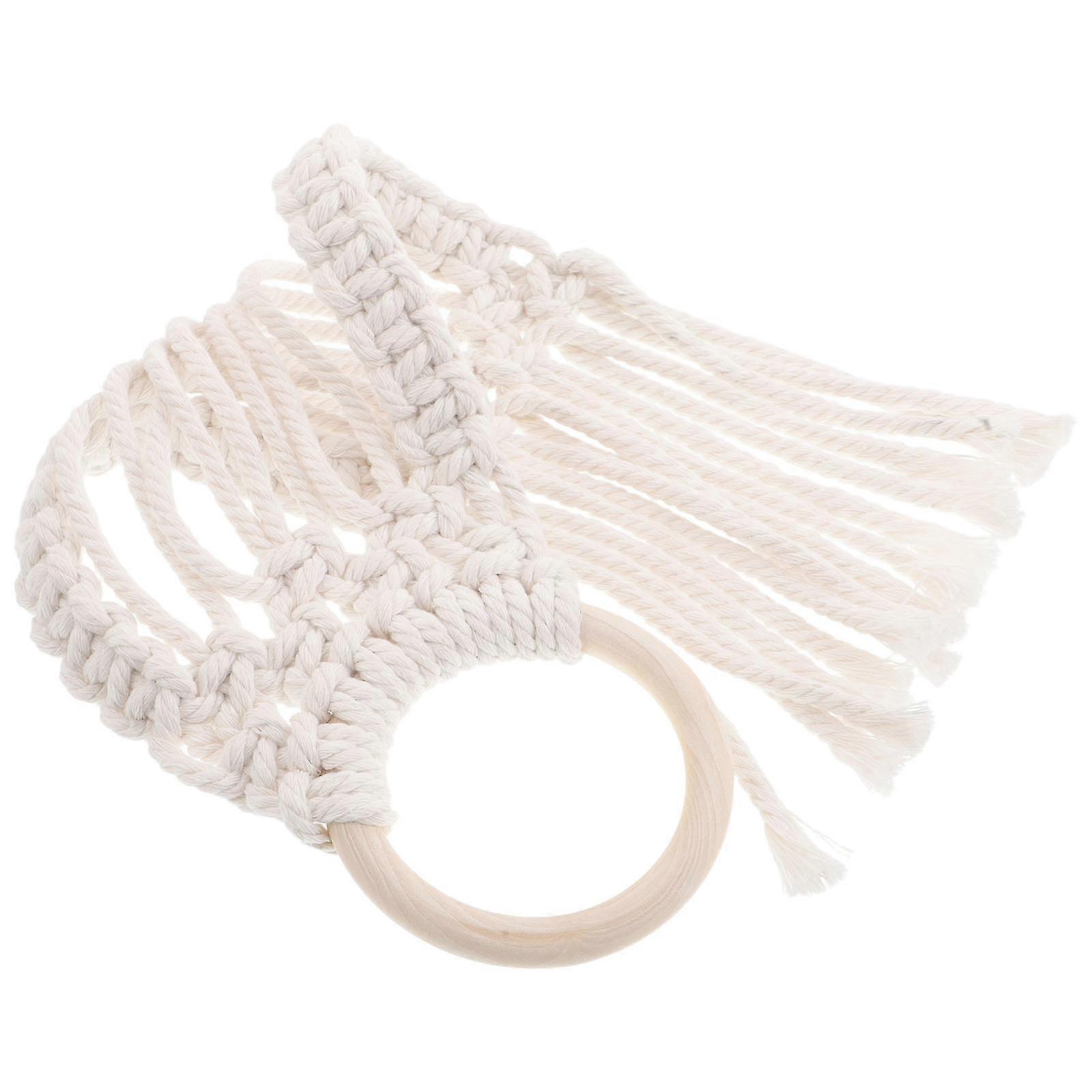 Office Macrame Wall Hanging Decor Set 2Pcs