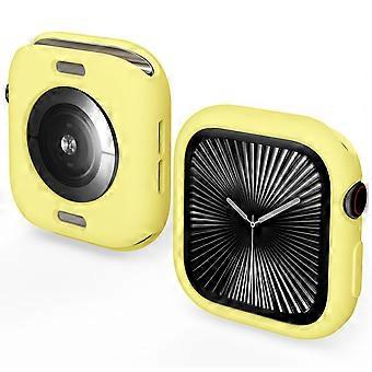 Für Apple Watch Series 10 46mm Candy Design Smart Watch TPU Gehäuse Hülle Gelb