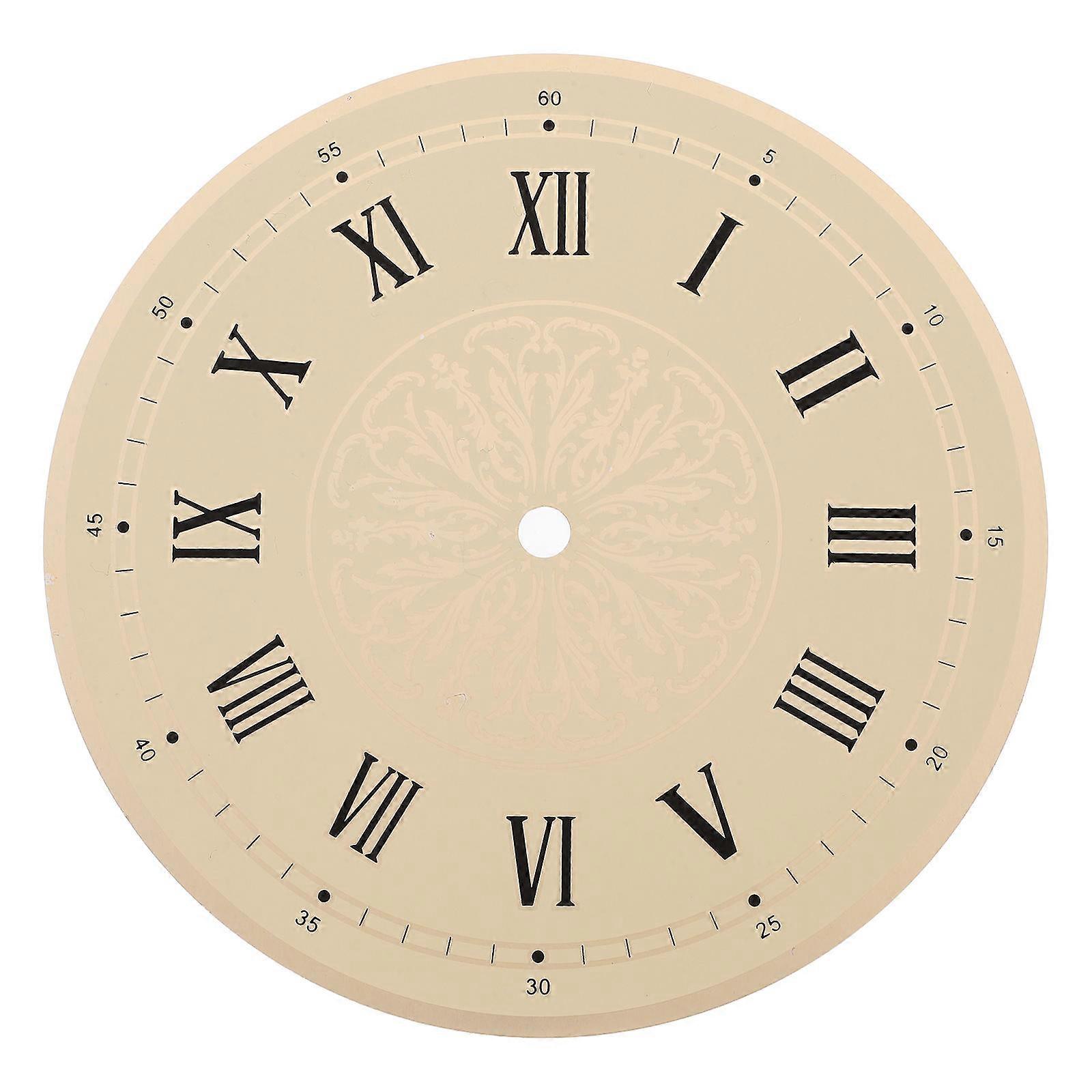 Wall Clock Dial DIY Clock Dial Replacement Dial Part for DIY Clock Making