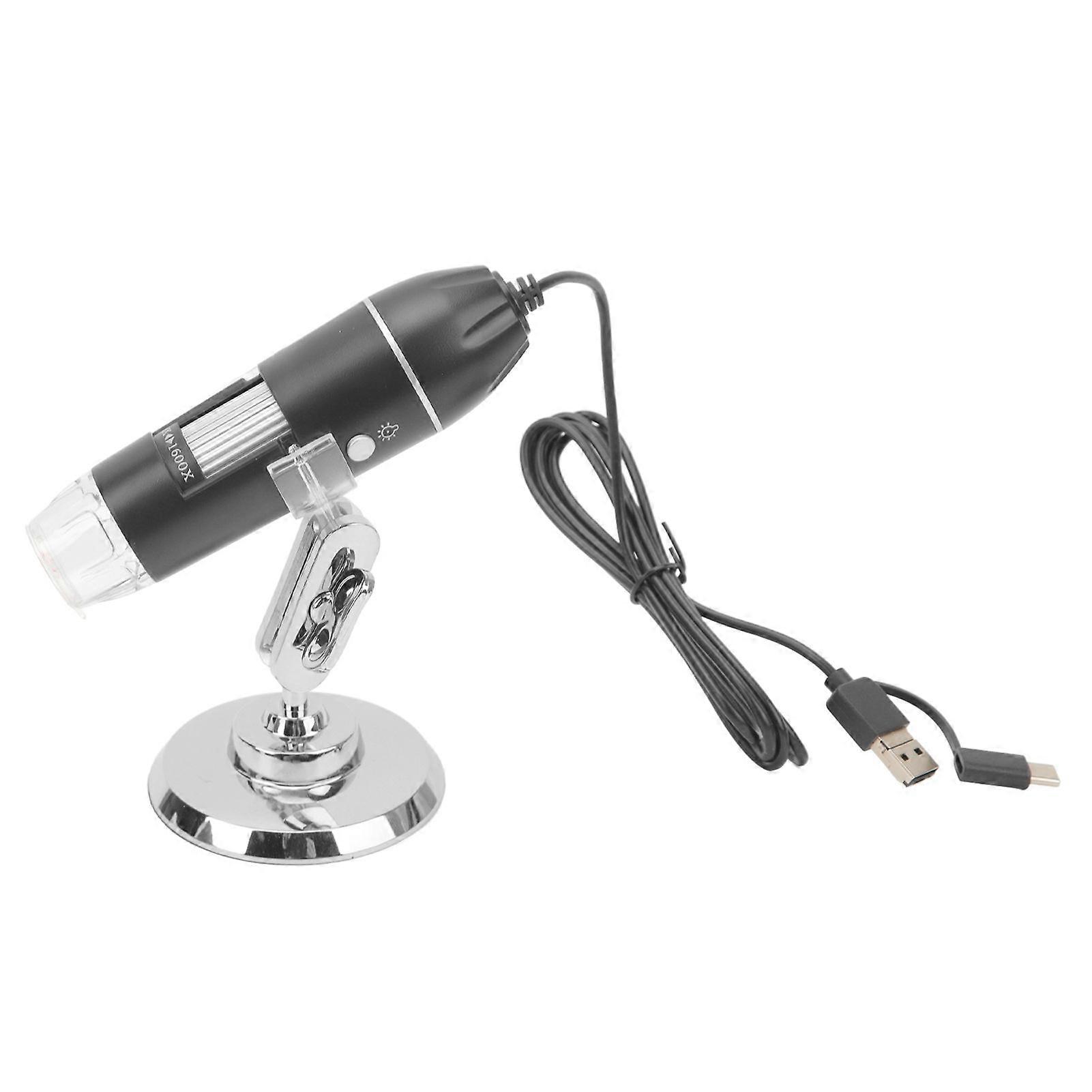 1600X Wireless Digital Microscope Portable Handheld USB HD Inspection Microscope With Stand