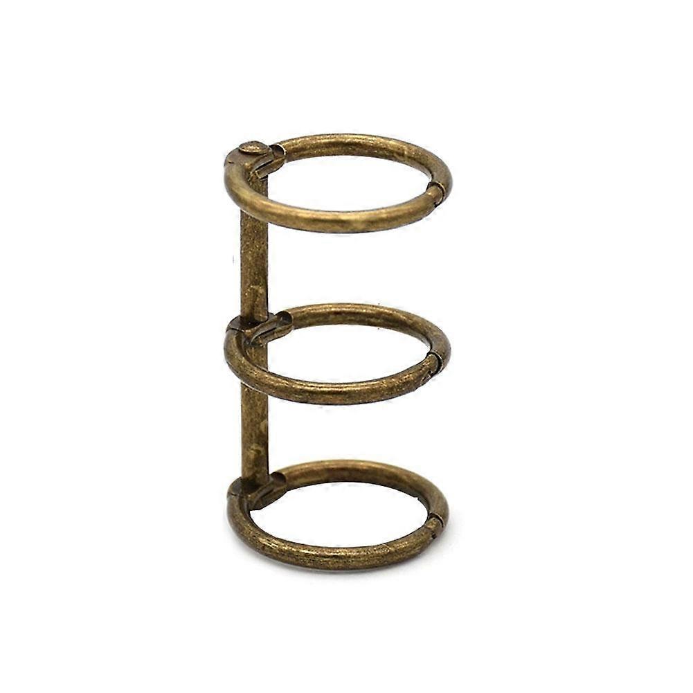 Secure Closure Binder Ring Mechanism - Universal Planner Compatibility Versatile DIY Binding
