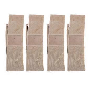 4 Pcs Elastic Non Slip Wig Grip Band Velvet Lace Headband for Women Beige Flexible Comfortable Secure Fit