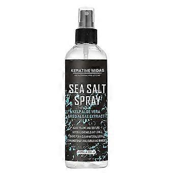 Sea Salt Spray for Men - Hair Texturizing Spray with Kelp, Aloe Vera & Red Algae Extract - Beach Hair Spray to Add Volume and Texture - 120ML