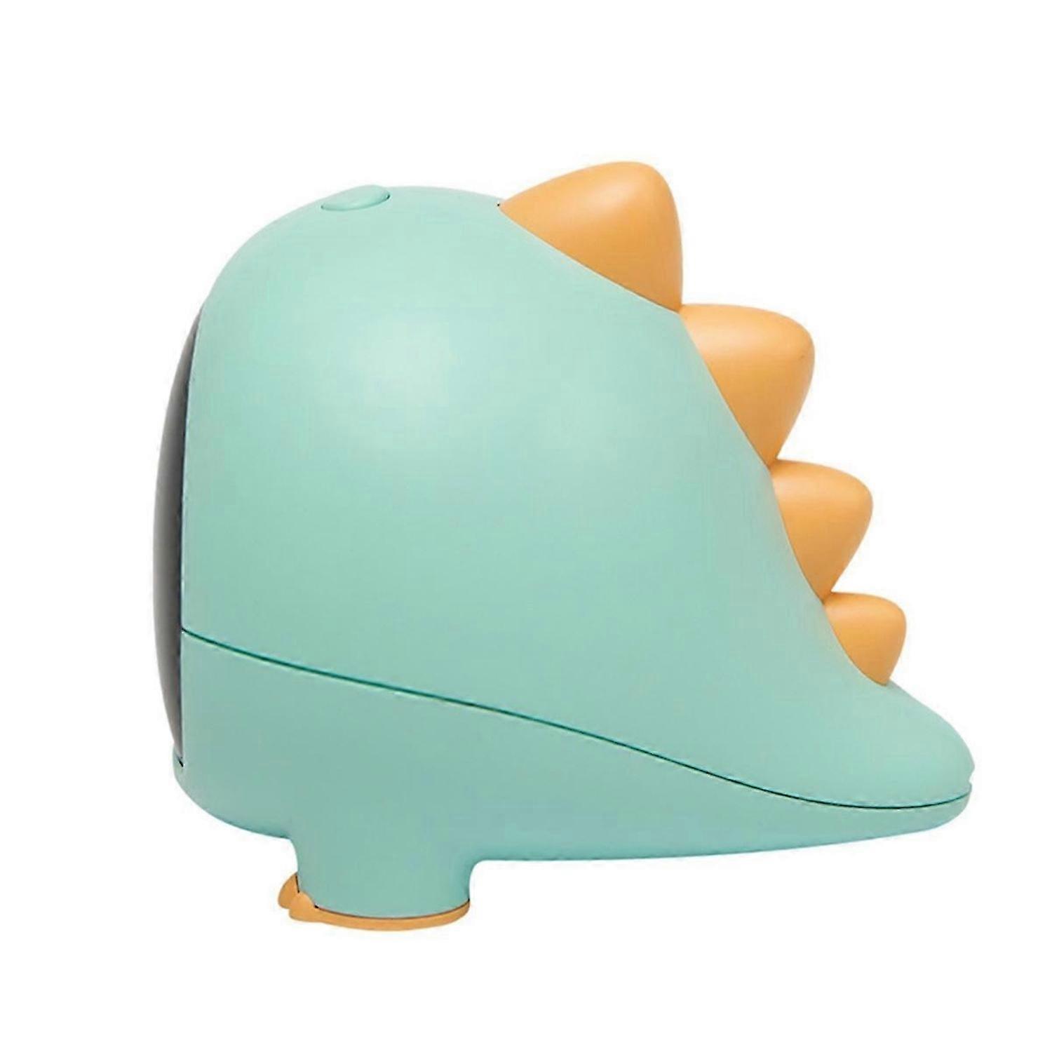 Cartoon Dinosaur Alarm Clock Rechargeable Table Clock Green