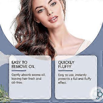 Lazy Leave-In Fluffy Powder for Oil Control & Instant Volume - Long-Lasting Fresh, Soft, Nourished Hair, Easy Application, Suitable for All Hair Types