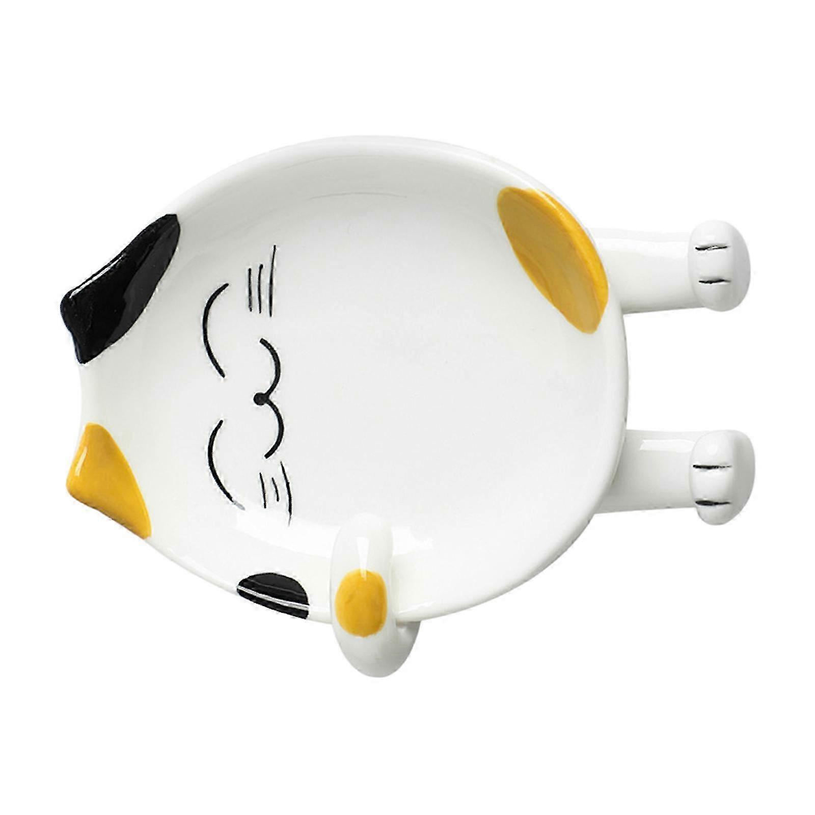 Table Solid Pot Cover Kitchen Cartoon Chopsticks Stand Shelf Spoon Rack