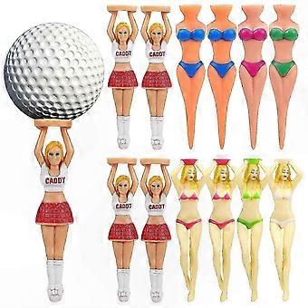 Colored Golf Tees 12-Pack 7.50X1.60X1.60CM for Golf Enthusiasts