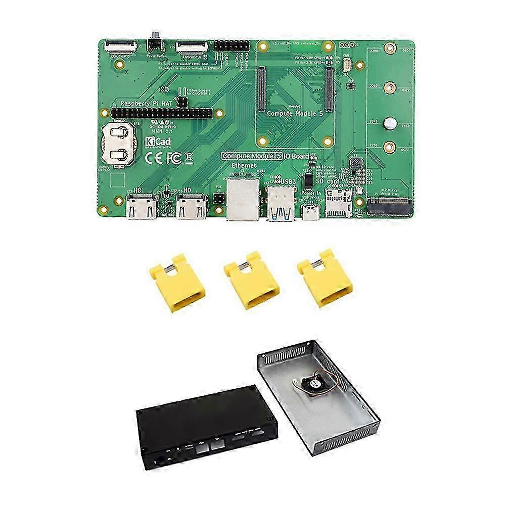 compatible with Compute Module 5 IO Board CM5IO M.2 M Key PCIe Socket with Rich Interfaces compatible with CM5 Core Board