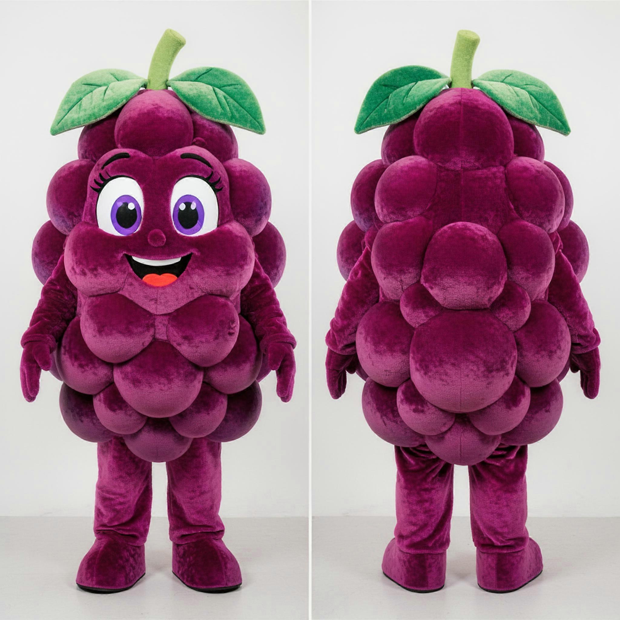MASTICOT Magenta Plump Grape Mascot