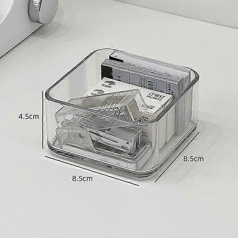 Stackable Acrylic Drawer Organizer Adjustable Divider Trays For Cosmetics Modular Makeup Storage Box