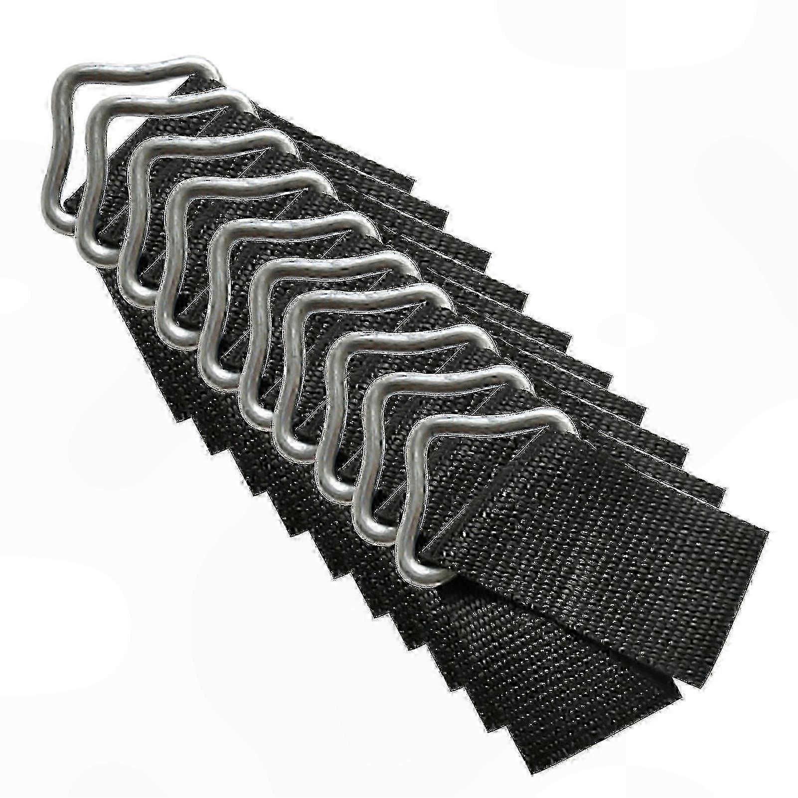 Trampoline Quick Connect V-Ring Spring Replacement Parts, 10 Pcs High Strength Triangle Ring Buckle