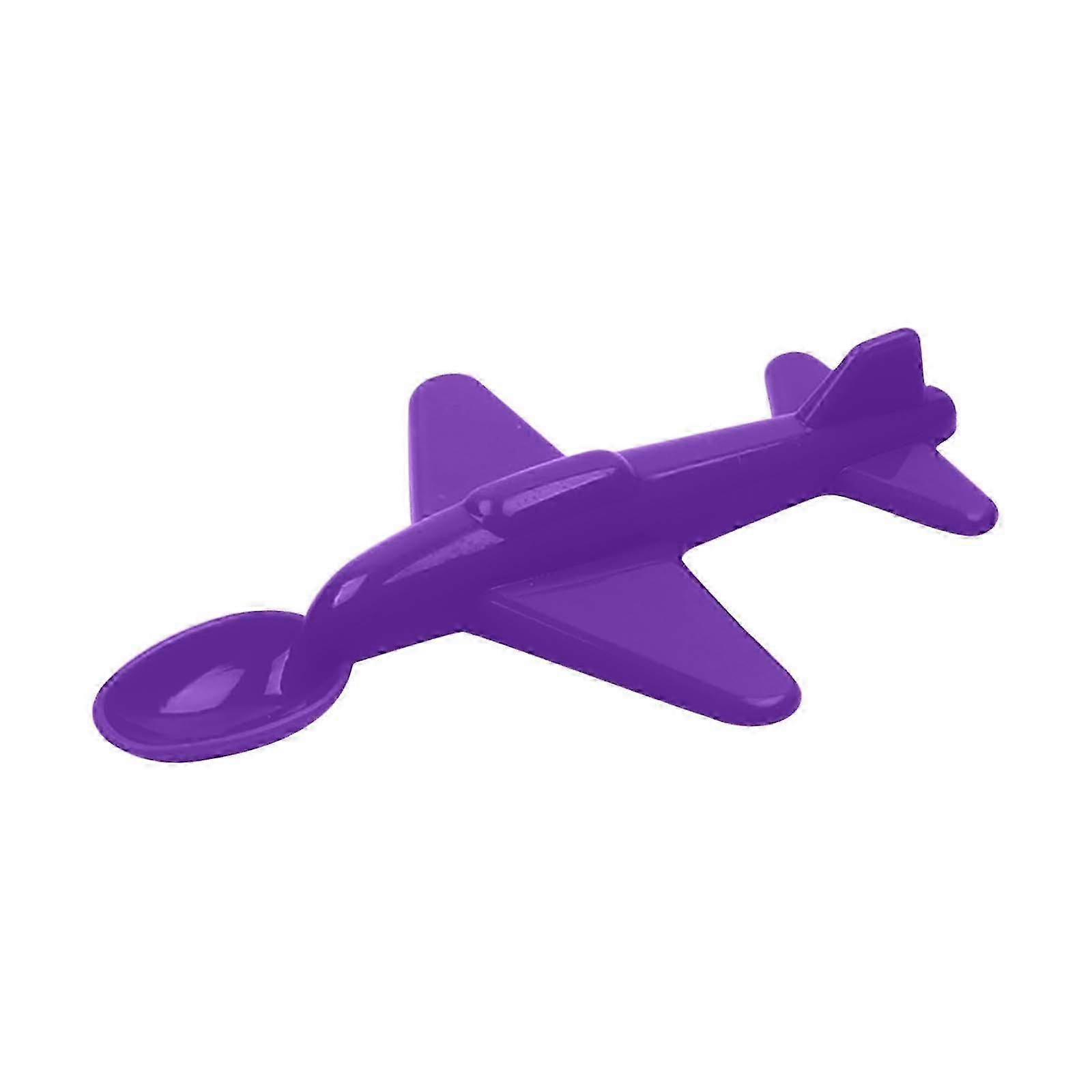 Home Plastic Small Airplane Spoon