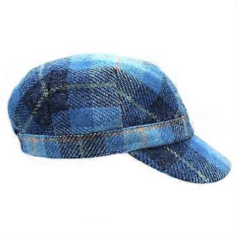 Rhona Harris Tweed Cadet Cap ZH227 Sky