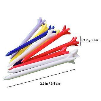 Golf High Tee Plastic Nails Training Equipment 20Pcs Accessory for Practice