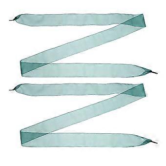 Silk Ribbon Candy Color Shoelaces for Women Sneakers 1Pair