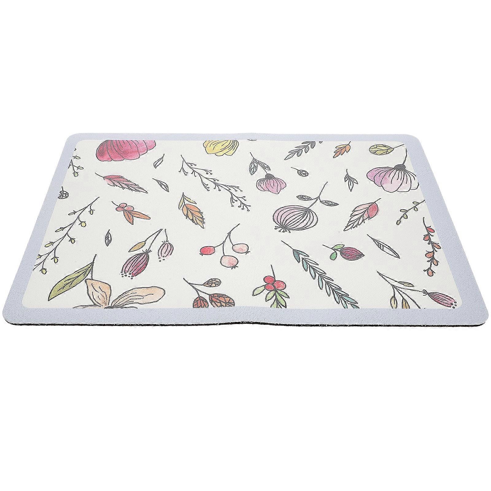 Multi-Function Dish Mat Drying Mat for Household Use 4Pcs Reusable