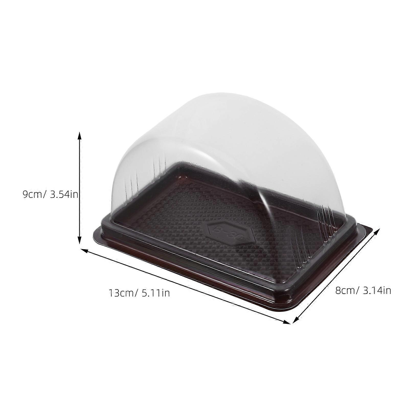 Egg Cake Packaging Box Plastic Tray for Storage 50Pcs Assorted Color