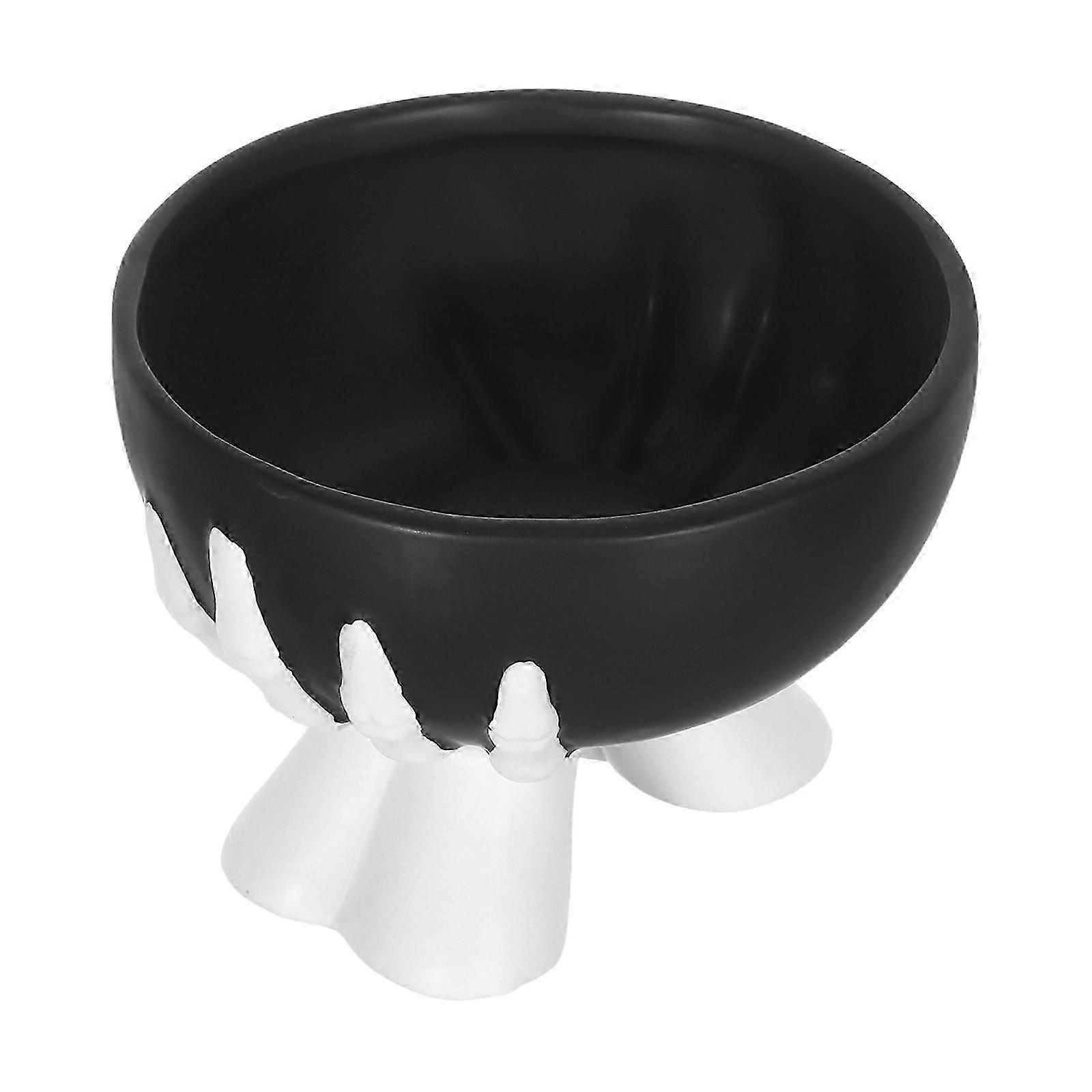 Halloween Treat Jars 2Pcs Ceramic Candy Storage Dish