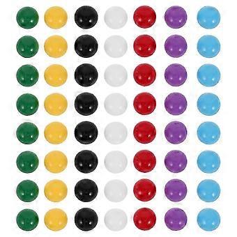 Ylttar02 70pcs Colorful Plastic Marbles Balls Learning Balls Educational Math Balls Game Replacement Marbles Chinese Checkers Ball