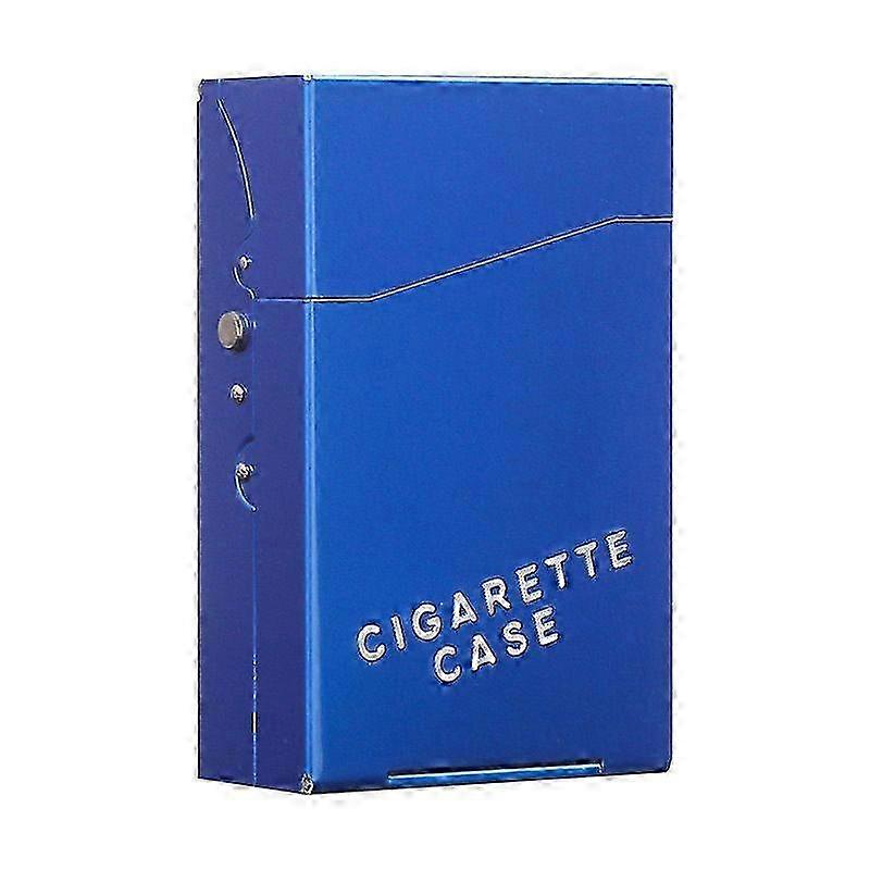 Slim Aluminium Cigarette Case With Spring Lid