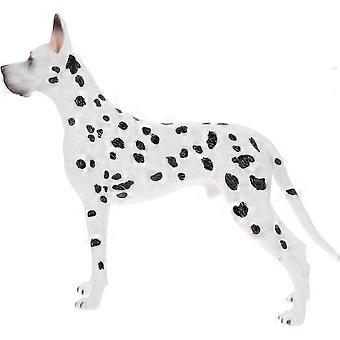 Large Dog Model Figurine Made of Plastic, Vivid Dog Shaped Simulation Animal Figure, for Animal Style Home Decoration and Developing Imaginative Abili