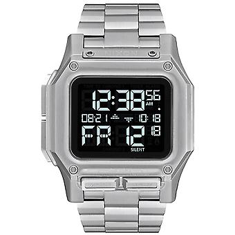 Nixon Regulus japanische Quarz Digital Man Uhr mit A1268000 Edelstahl Armband