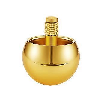 Gold Metal Spinning  Toy, Stainless Steel Desk Fidget Spinner for Stress Relief and Smooth Spin