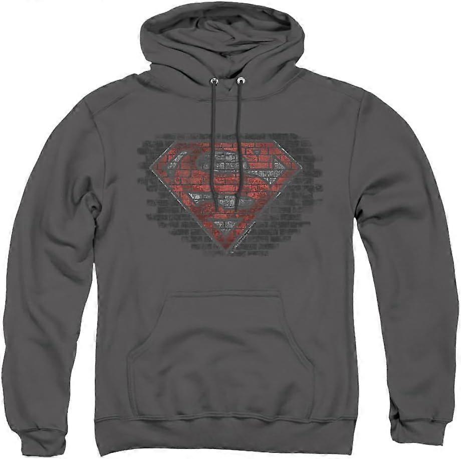 Superman Brick S Pull Over Hoodie JJ265
