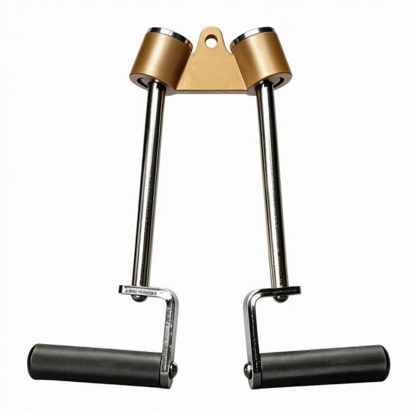 Cable Machine Handle with Anti-Slip Grips Ergonomic Pulldown Attachment Portable