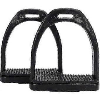 2pcs High Strength Plastic Horse Stirrups Non-slip Safety Equestrian Riding Stirrups for Saddle-bj