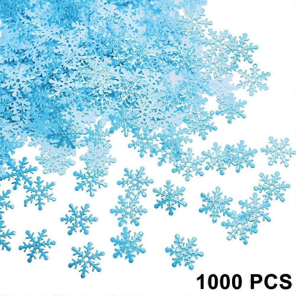 Reusable Snowflake Confetti 1000 Pc