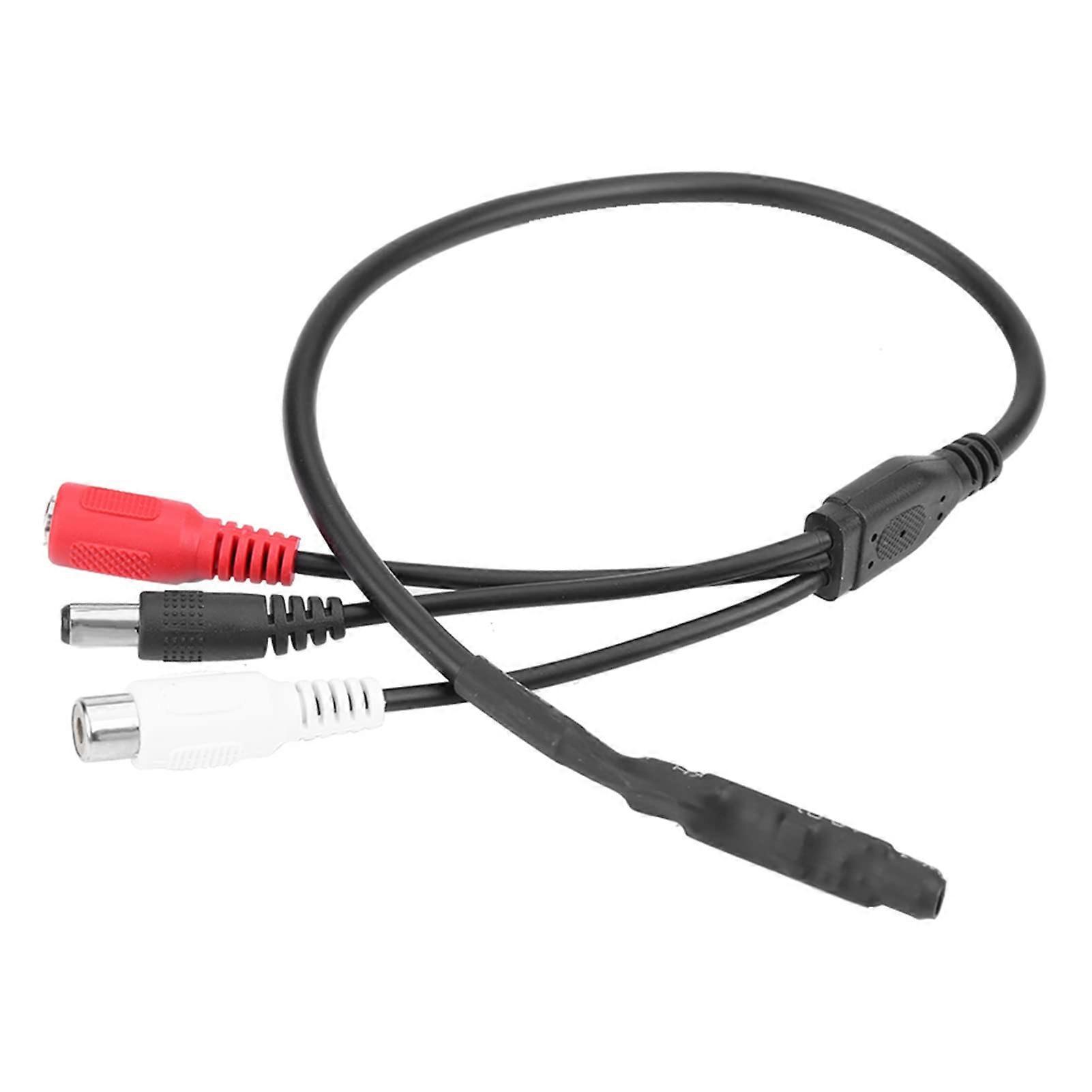 Adjustable-Sensitivity Security Microphone with Preamp