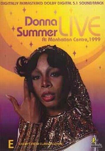 Donna Summer Live DVD Donna Summer cert E - Region 2