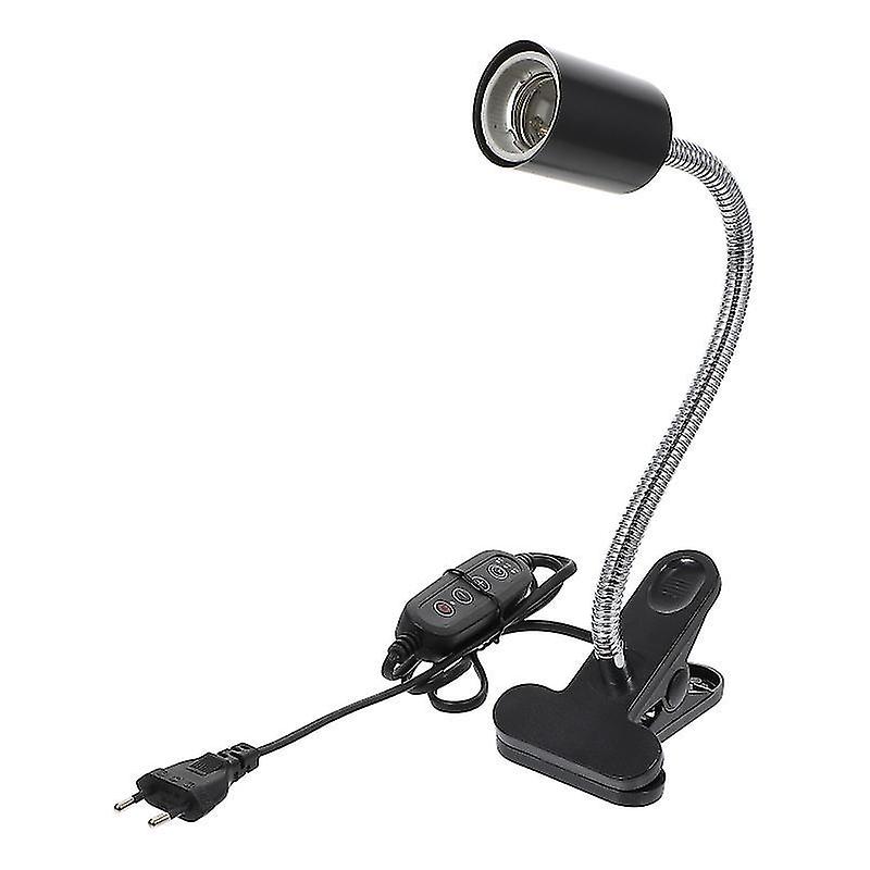 38X12x8cm Black Reptile & Amphibian Habitat Heating & Lighting Tortoise Heating Lamp Rack Reptiles H