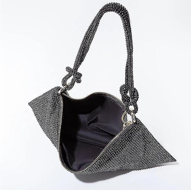 Dames Knot Strass Avond Clutch Bag