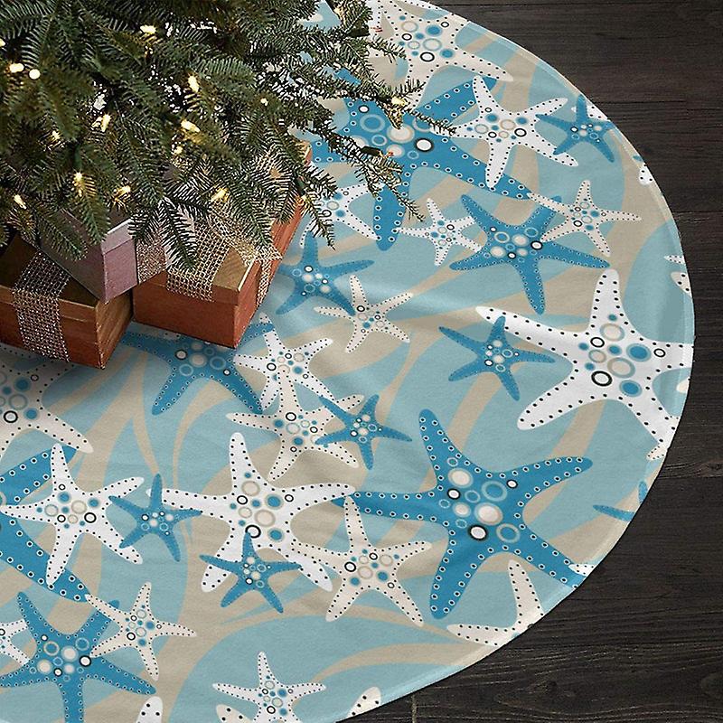 Christmas Tree Skirt Printed Tree Bottom Christmas Decorations