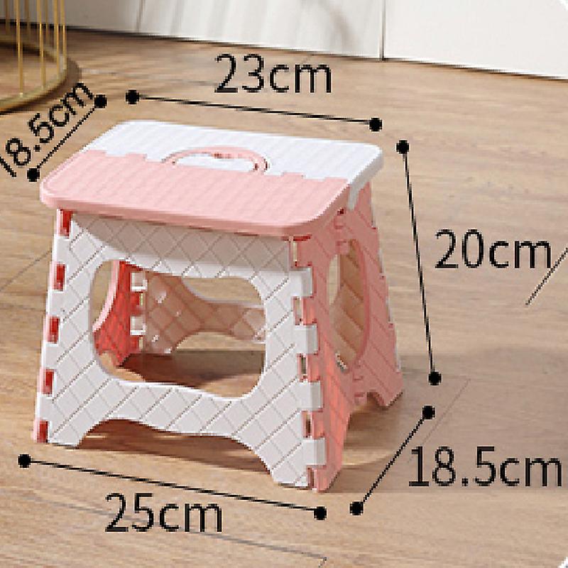 Plastic Multipurpose Folding Step Stool Home Train Outdoor Foldable Storage Convenient