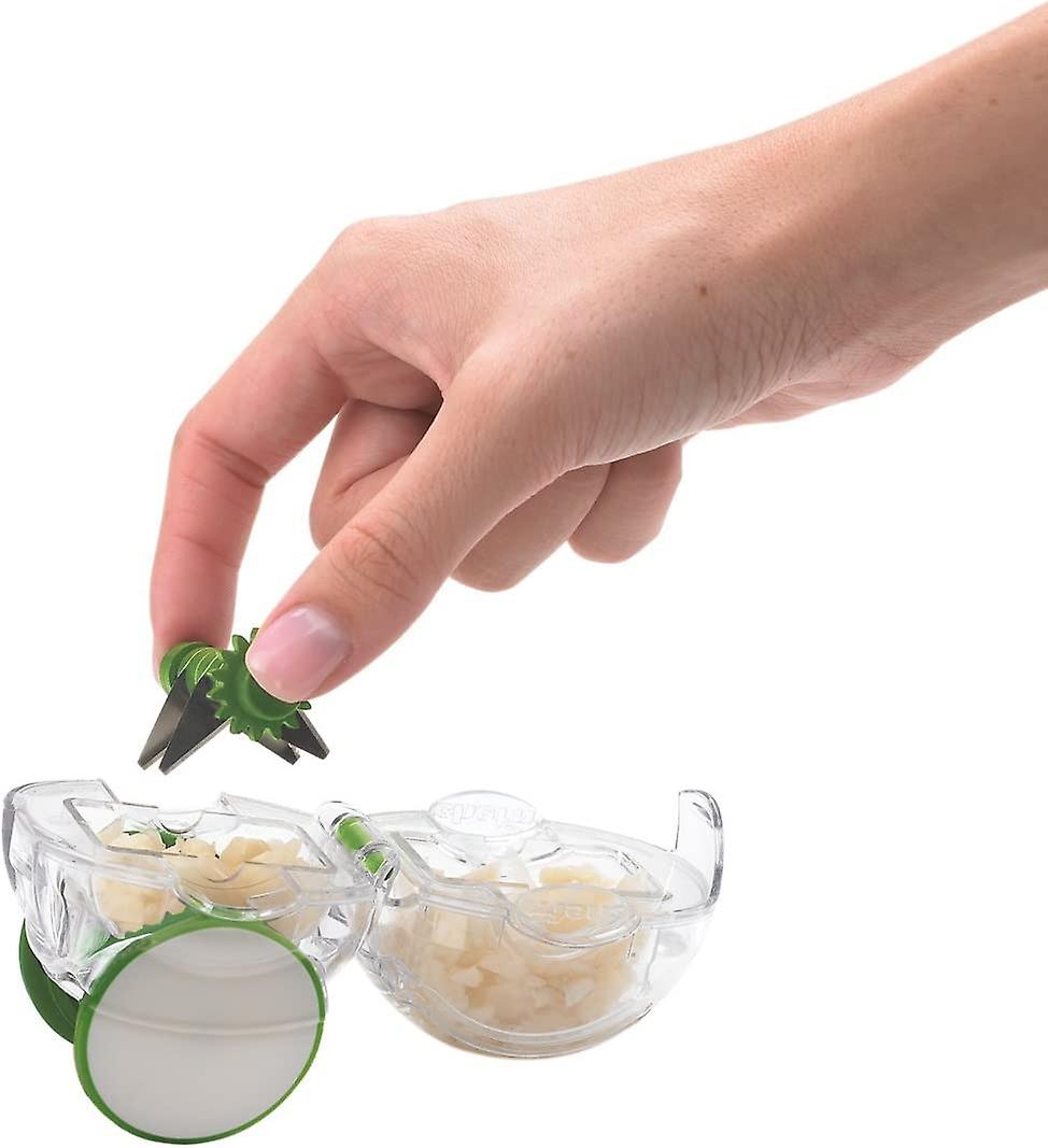 GARLIC PRESS AND CUTTER, Easy to Clean