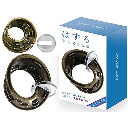 MOBIUS Hanayama Level 4 Cast Huzzle Brain Teaser High Quality Puzzle Ages 8+