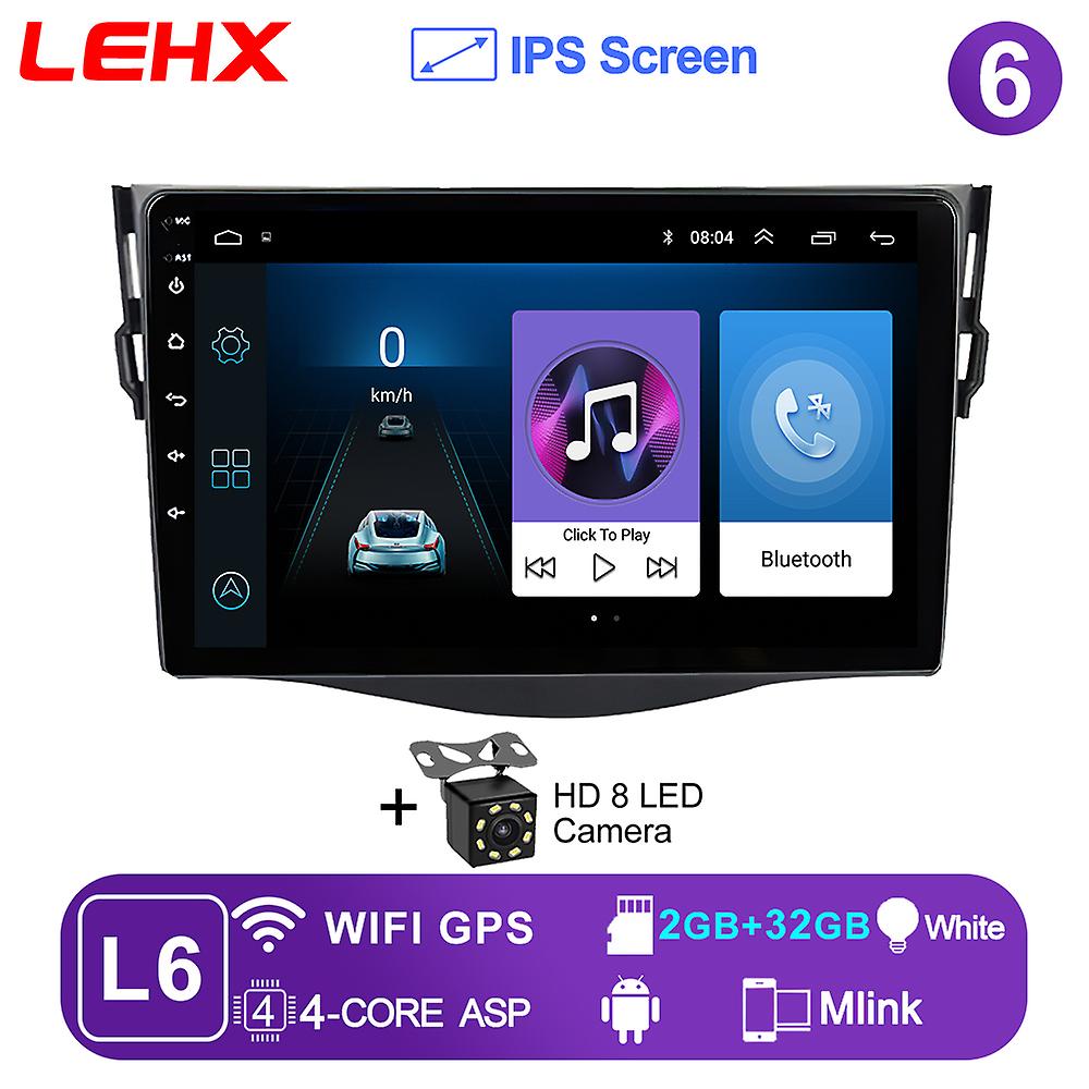 Pro 5g Wifi Radio 2din Android 10 Car Multimedia Video Player For Toyota Rav4 Rav 4 2007 - 2011 Autoradio Carplayer Gps