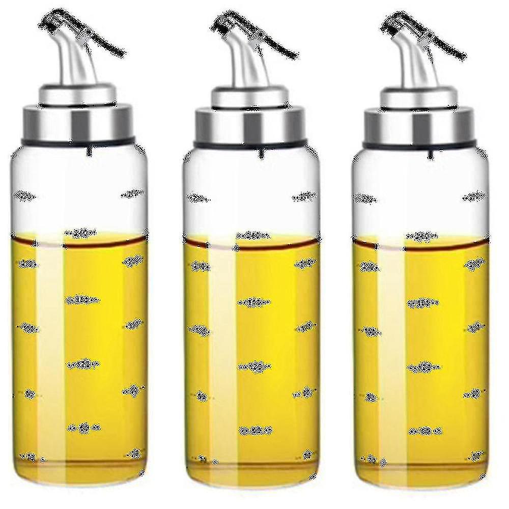 300 ml såsflaska glasflaskor för olja och vinäger oljedispenser